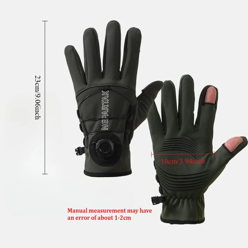 قفازات شتوية دافئة للرجال ممتدة سميكة مقاومة للرياح ومقاومة للماء، قفازات رياضية لمس للتزلج وركوب الدراجات للنساء #2