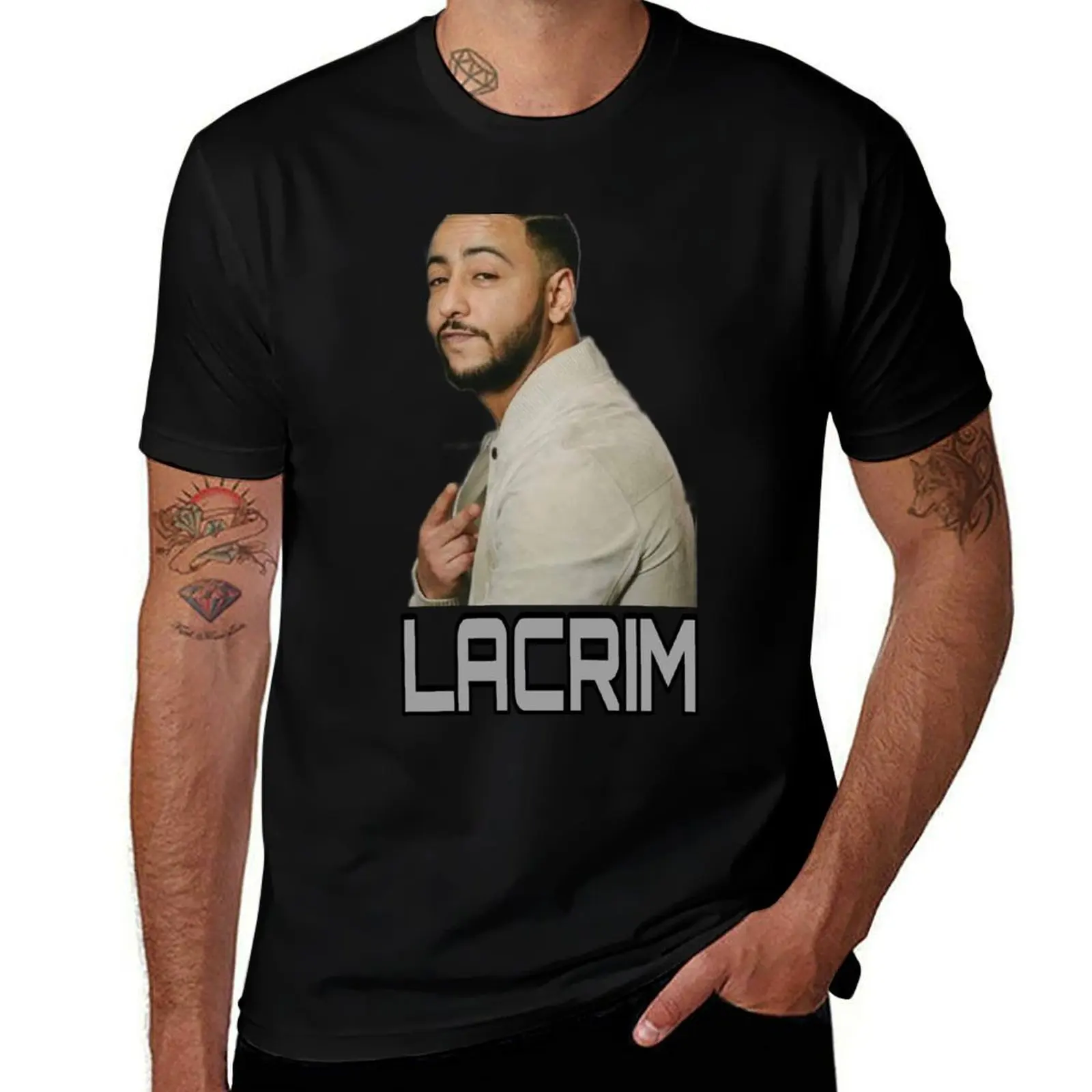 Lacrim T-Shirt graphic t shirts plain mens funny t shirts