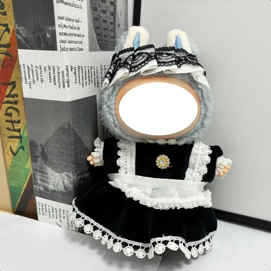 Clothes for Labuboo Doll 6.7 Inches 17cm Doll Clothes Outfit Accories Exquisite Clothing Set Replacement No Doll Included (Styl