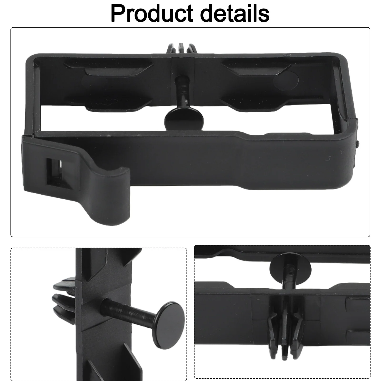 Mount Buckle Bracket Clip Auto Trim Clip Rear Triangle Anchor Aftermarket Part Part Number 30721387 OE Reference Required