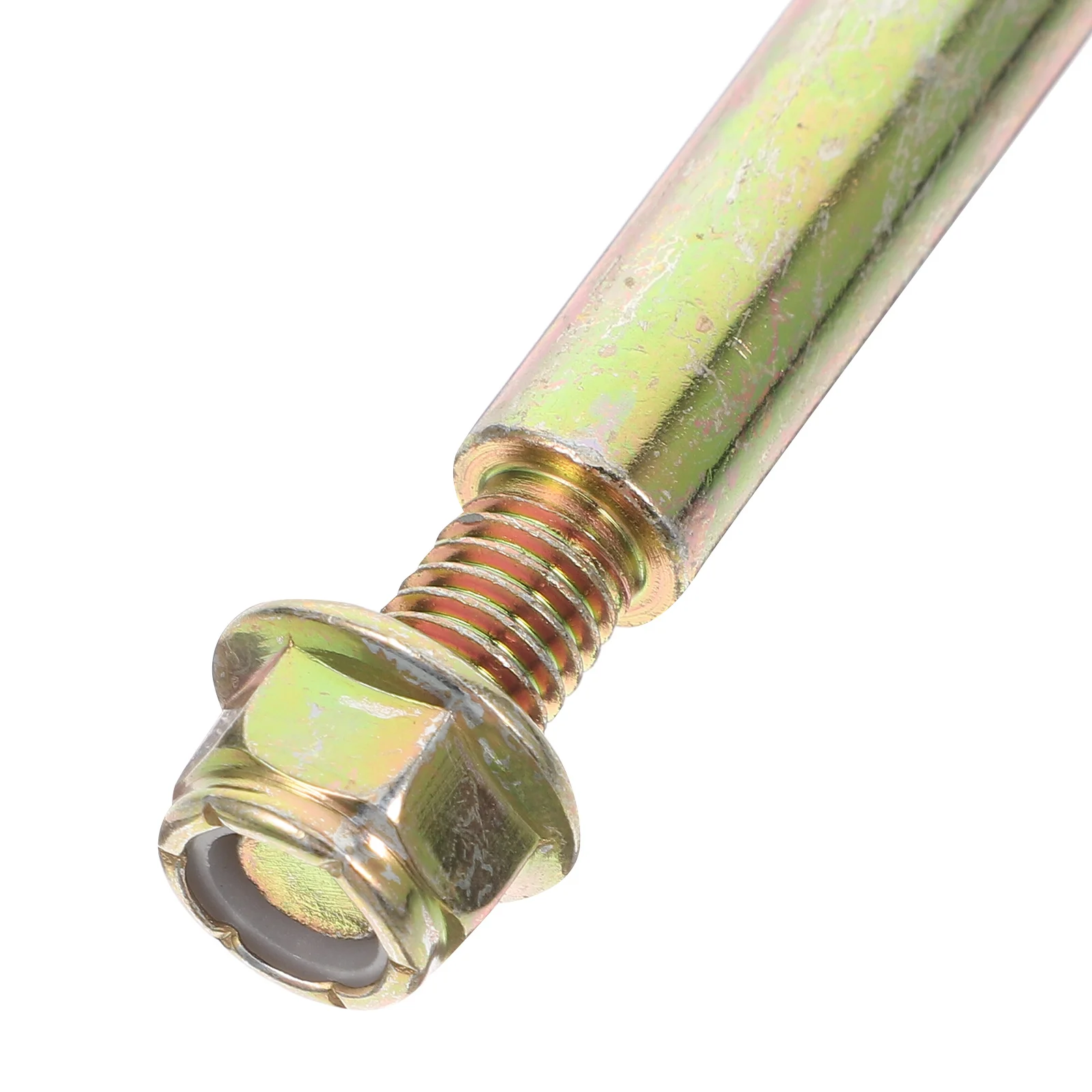 

1Set Lawn Mower Wheel Bolt Nut Set Heavy Duty Steel Rear Wheel Screw for Grass Trimmer Easy Installation No Tools Required