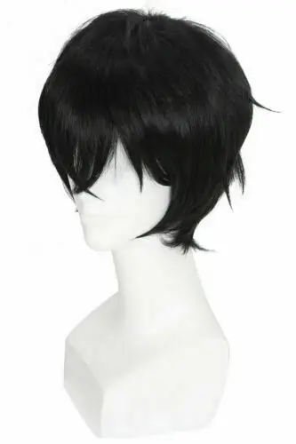 For Cosplay Voltron Keith Ren Amamiya Akira Wig Mens Short Black Hair