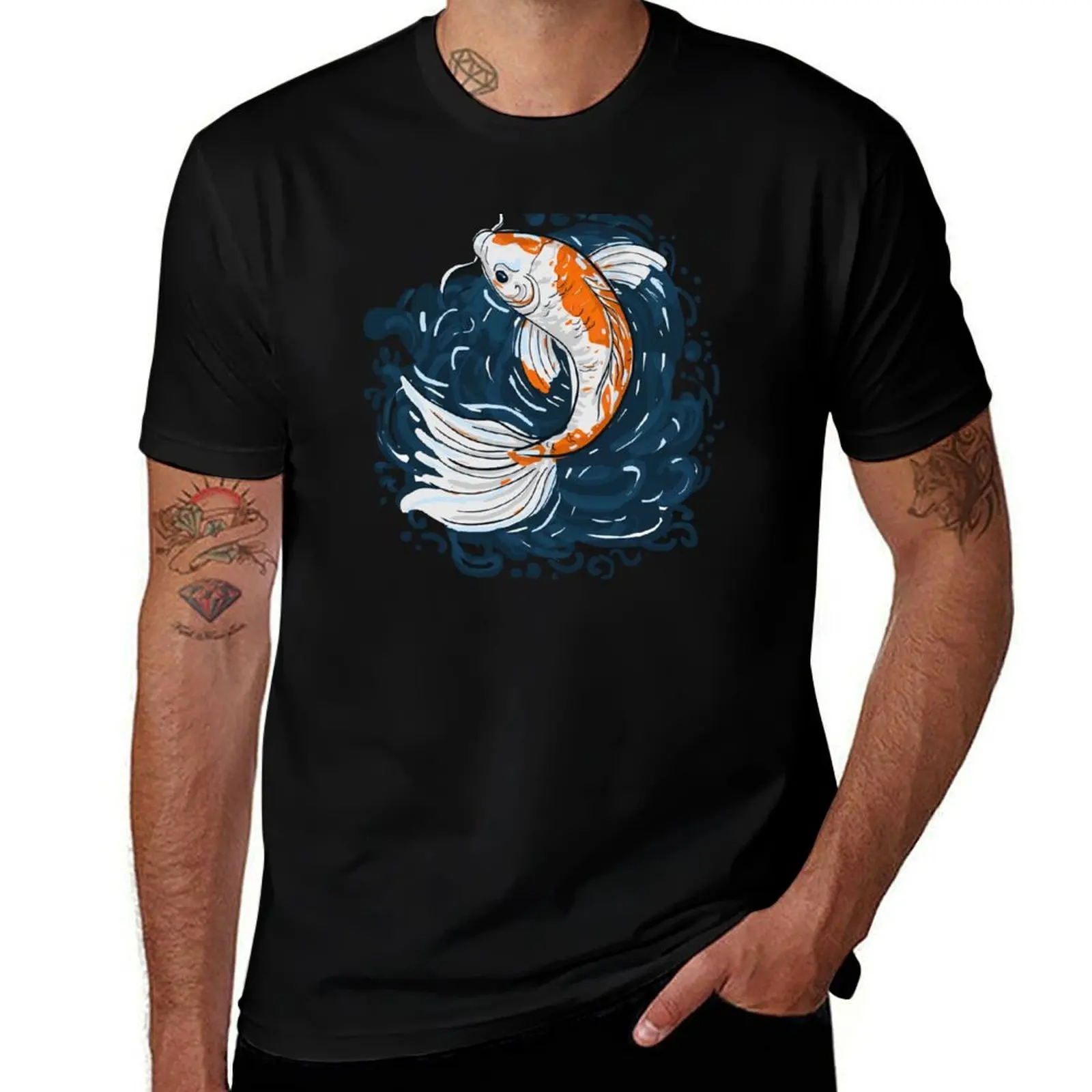 Koi Fish Water Bend…