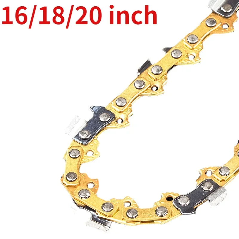 For Gasoline Saw Chain 18 / 20 Inch Imported Electric Chain Saw Blade 16 Inch Household General Electric Saw Chain Guide Plate