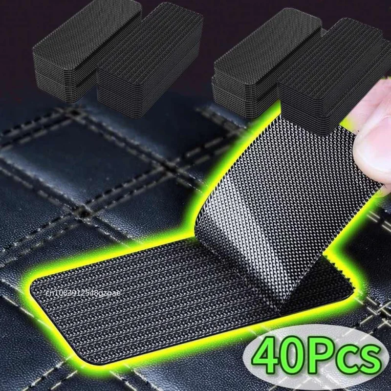 ملصقات تثبيت السجاد القوية ذاتية اللصق اللمس السحابة شريط لحام وسادة سوداء مزدوجة الوجه حصيرة ثابتة التصحيح أرضية المنزل المضادة للانزلاق #1