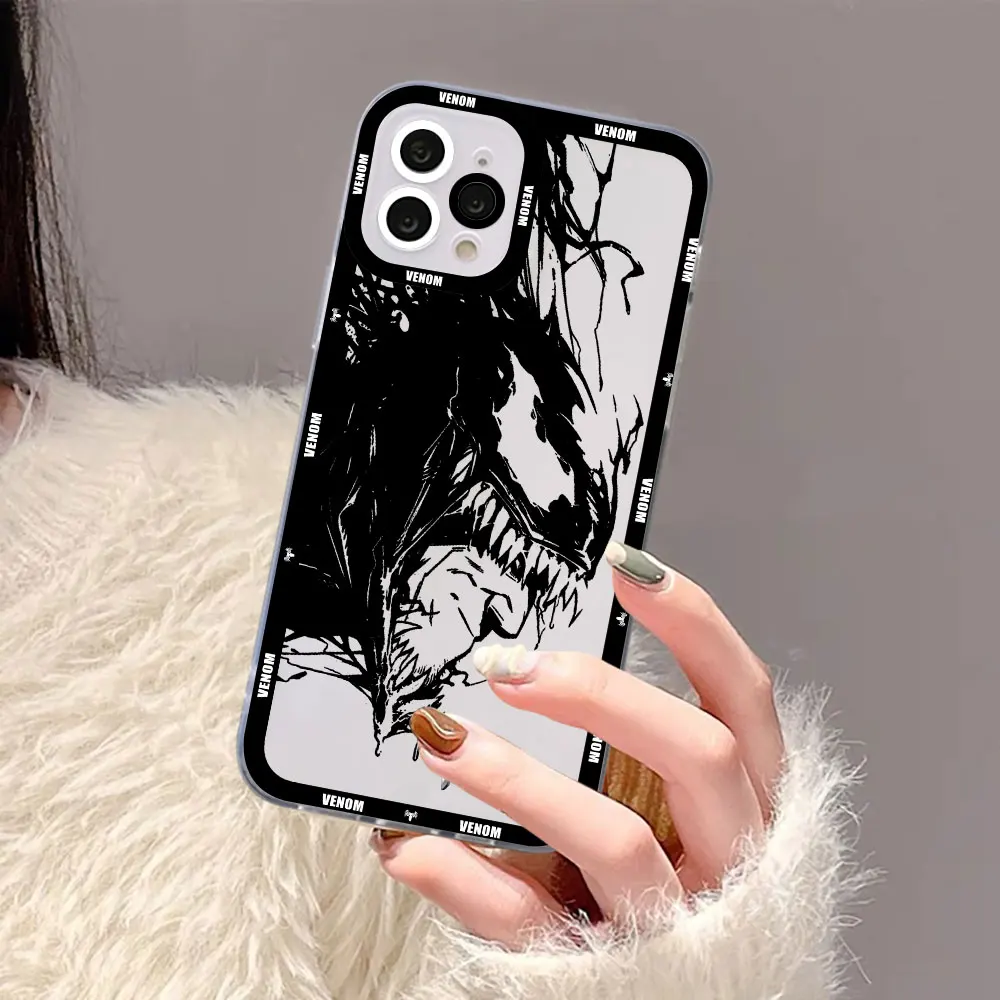 Avengers Marvel Hero Venom Cover For OPPO A79 A78 A76 A74 A73 A58 A55 A53 A37 A31 A17 A16 A16K A15 A9 A7 A5 A95 A54 A36 5G Case