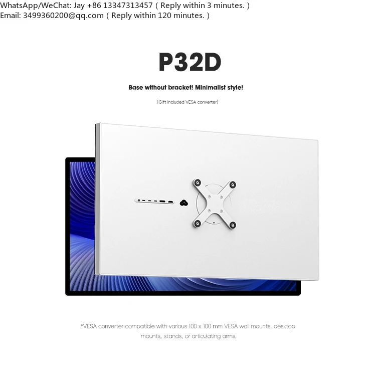 

Kuycon 32 INCH Display 3284*2160 4K 5K Resolution 144HZ 165HZ Refresh LCD Monitors Gaming PC Desktop Monitor
