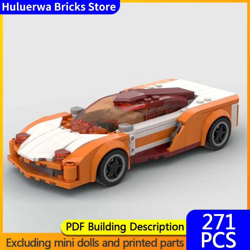 

Модель скоростного гоночного автомобиля MOC, строительные кирпичи Corvette, верхний уровень, спортивный автомобиль, модульная технология, детские праздничные подарки, сборные игрушки