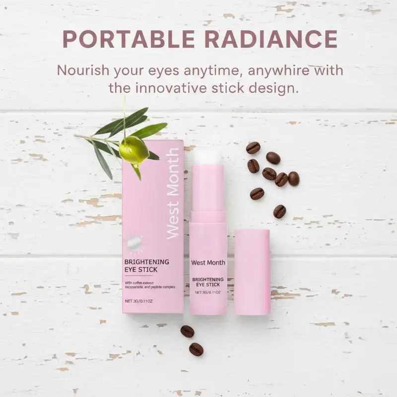 3g Brightening Eye Stick - Relieves Puffiness under Eyes Restores Eye Vitality Smooth Deep Cleansing Face Wash