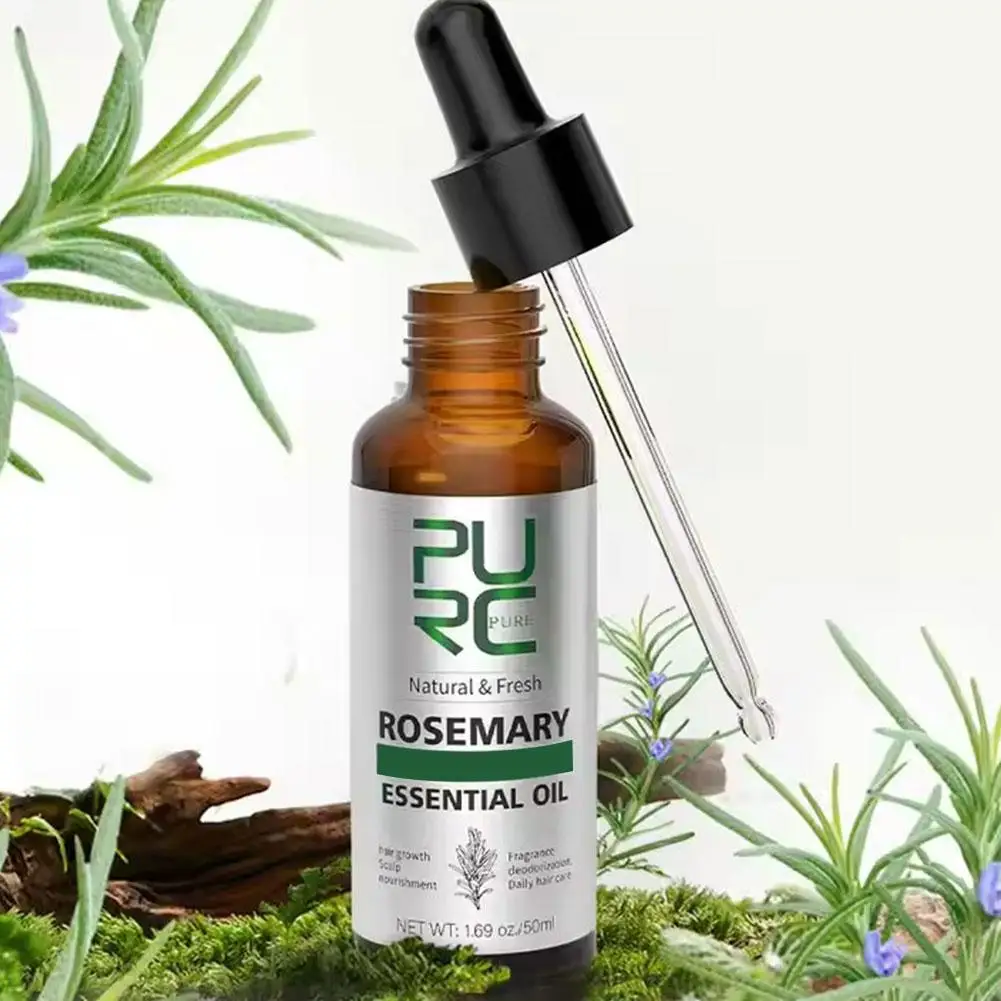 5pcs Rosemary Oil Hair Fast Repair Hair Products, Rosemary Essential Oils For Hair Treatment Scalp Treatment, Hair Care