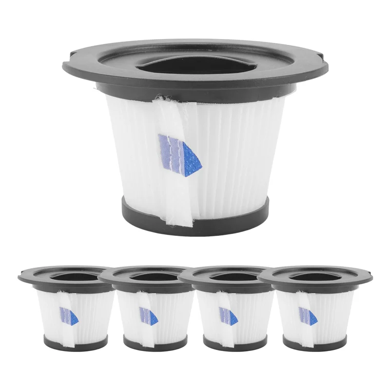 A24P 5 個交換 Hepa フィルター Dibea C17 T6 T1 コードレススティック掃除機部品