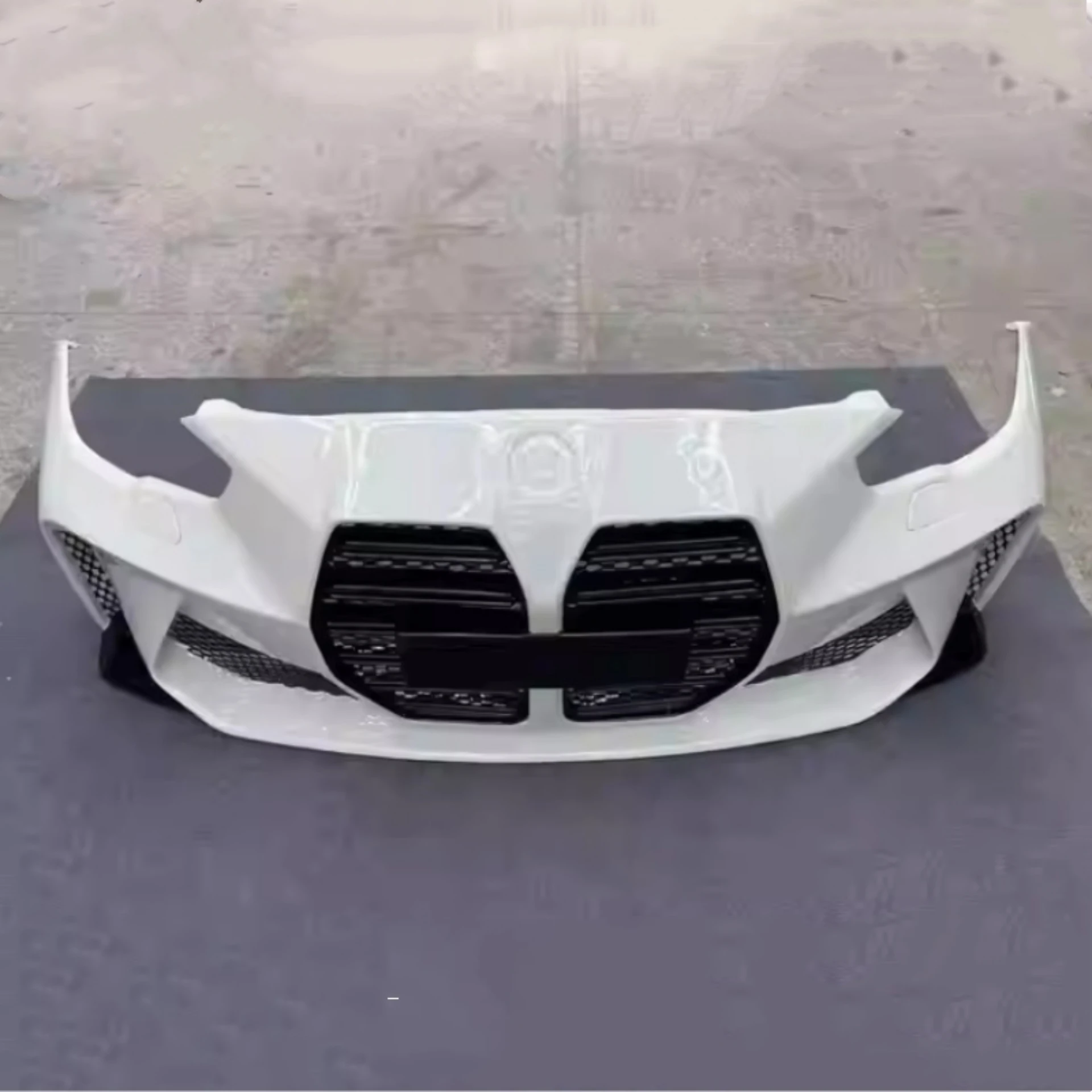 Body Kit Unpainted Front Bumper Grille for BMW 5 Series GT F07 Convert New Style Bumper Surround Car Accessories