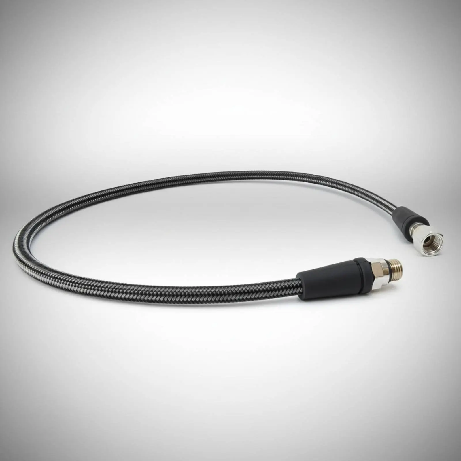 

Carbon Fiber Woven Hose Flexible Braided Diving Hose Abrasion Resistant Safe Connection for Divers