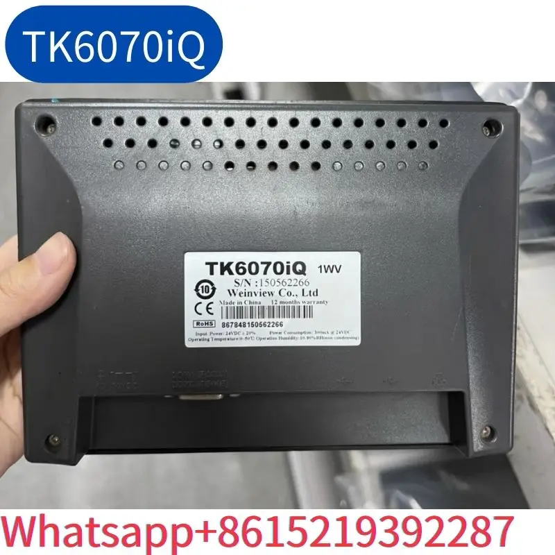 second-hand Weilentong Touch Screen TK6070iQ tested ok