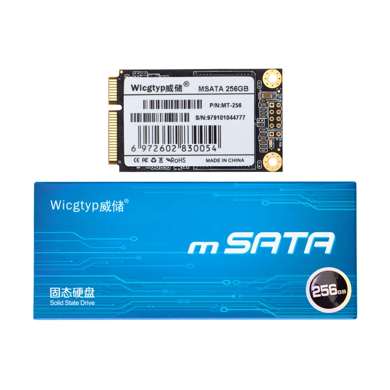 Wicgtyp Msata Ssd 128Gb 256Gb 512Gb Ssd Msata 1Tb 2Tb Hd Ssd Drive SATA3 Msata interne Solid State Drives Voor Laptop Computer