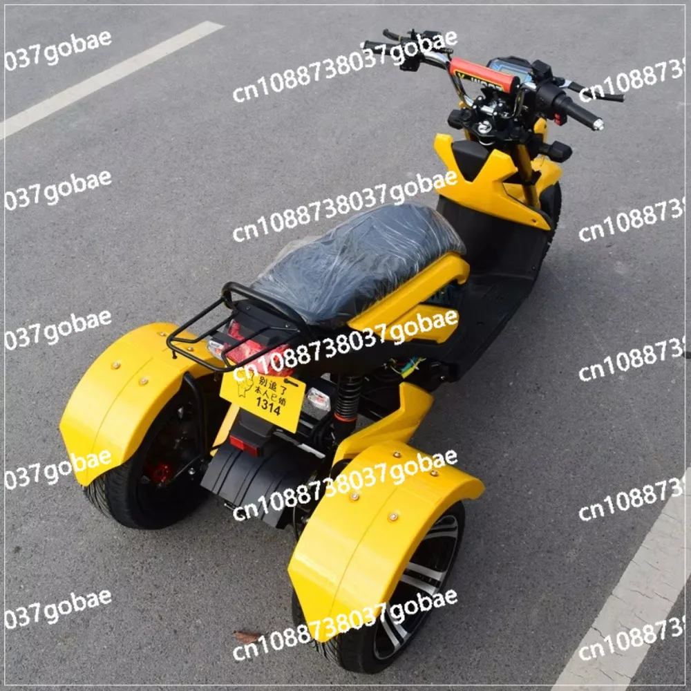 1000W Fashionable Removable Battery High Quality Powerful Three-wheel 3-wheel Electric Tricycle Scooter Tricycle