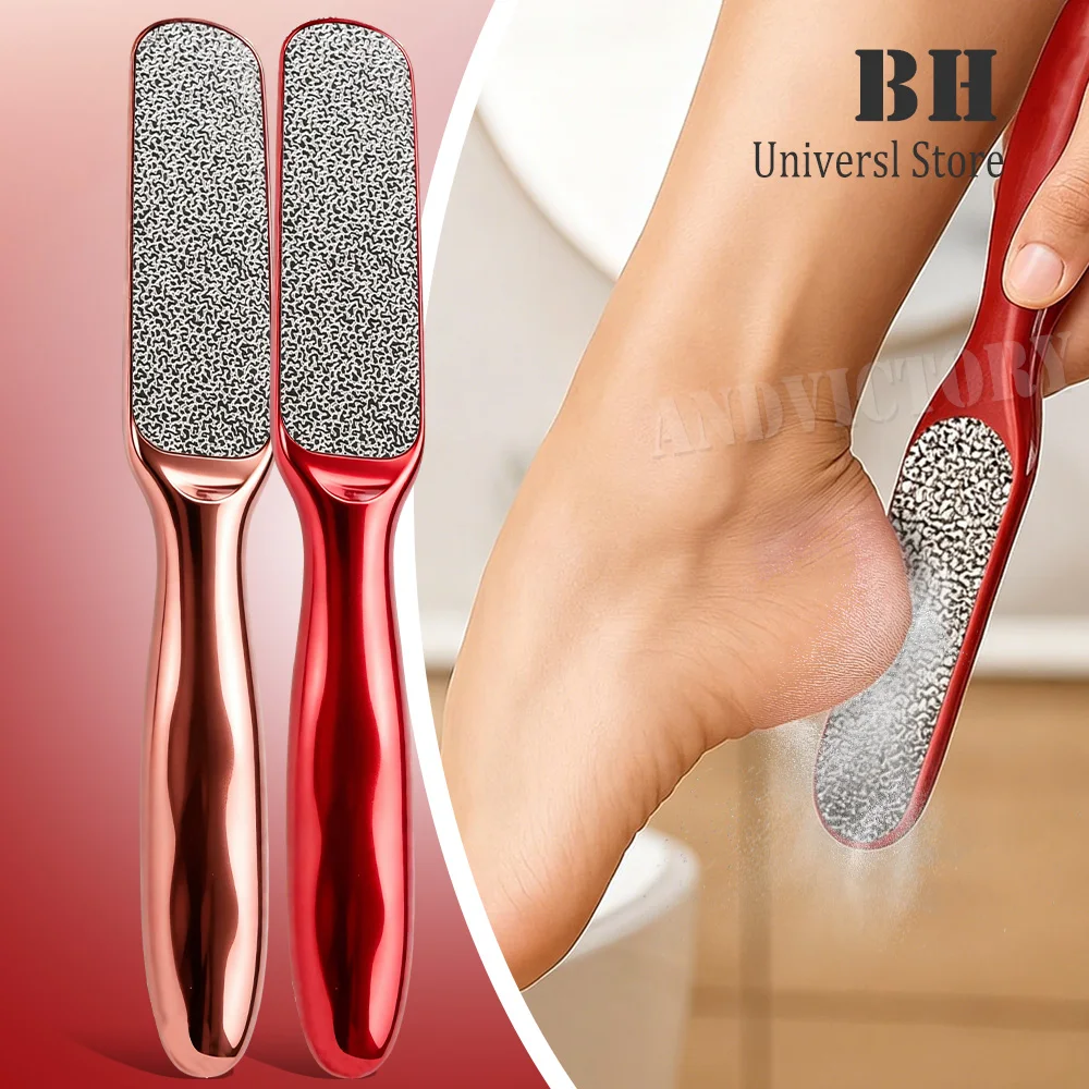 

1Pcs Nickel Foot File Double Sided Multidirectional Callus Remover Dead Skin Feet Scrubber Pedicure Tool Heel Scraper