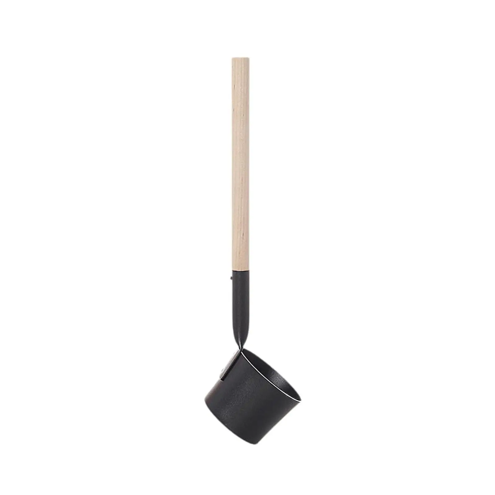 Solid Aluminum Sauna Ladle 400 Ml Bath Water Dipper Wooden Handle Easy Use for Home Steam Sauna
