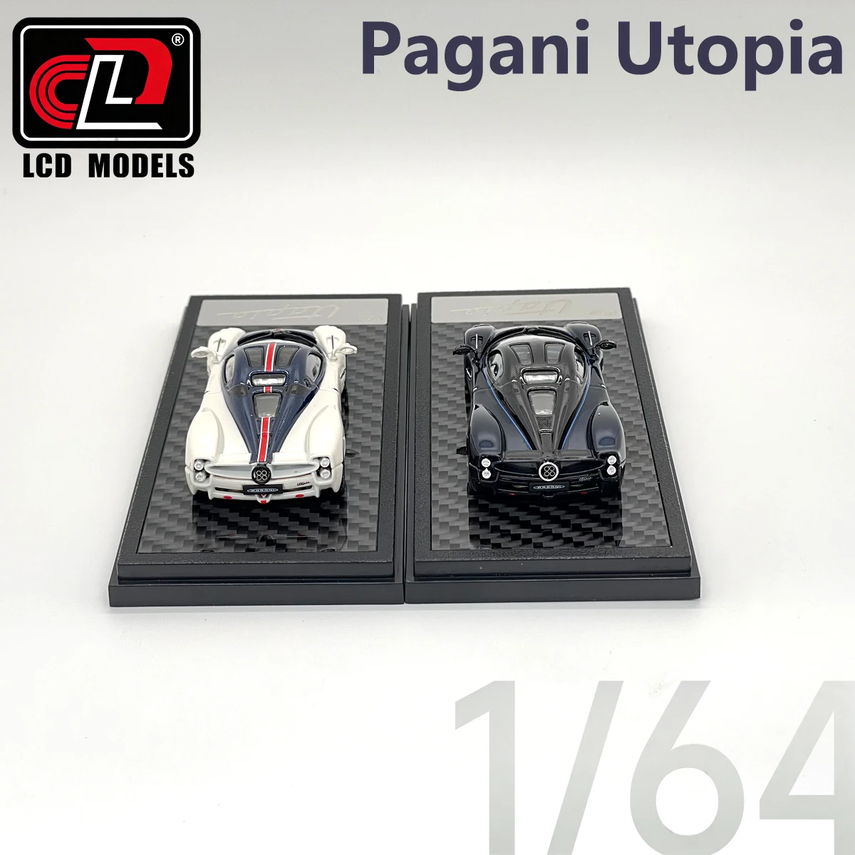 In Stock LCD64039-BB / LCD64039-WB 1:64 Pagani Utopia Collectible Model Vehicles Alloy, LCD Models Supercar Hobby Collection