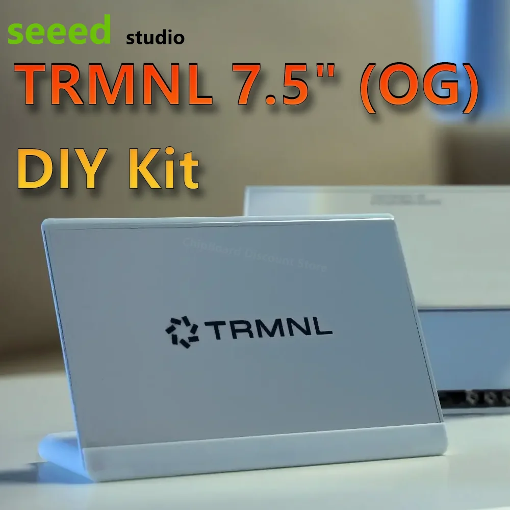 

TRMNL BYOD 7.5" (OG) e-ink DIY Kit Monochrome e-ink Display 800x480 XIAO ESP32-S3 PLUS Arduino Compatible