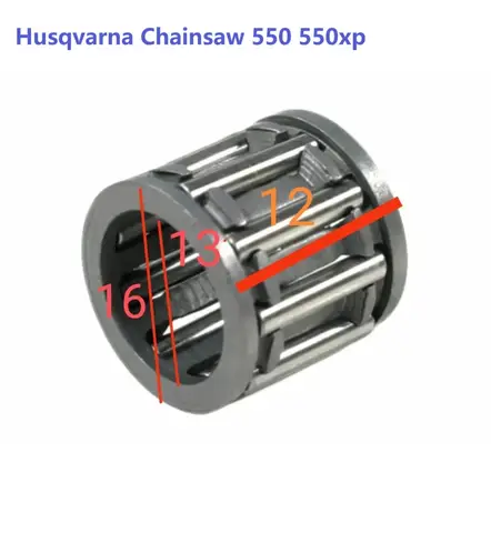 13*16*12,5 mm 13 mm kedjehjulskoppling trumma nålburlager passar Husqvarna 346XP 455 550 550xp 560 motorsågsmotordelar 13*16*12 12 best sales Husqvarna 550xp delar - №11