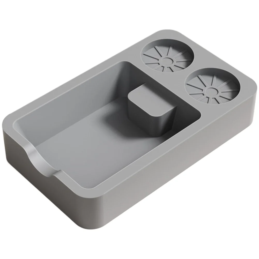 25 x 15 x 4.6 cm For barista Tamping Mat Silicone Construction with Textured Base for Enhanced Grip on Countertops and Tables