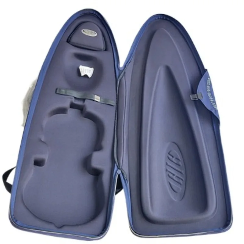 Violin Box Case 4/4 Violino Backpack Waterproof Safety Light Protection Gig Fiddle EVA Nylon 3 Layers Blue Red Black Purple