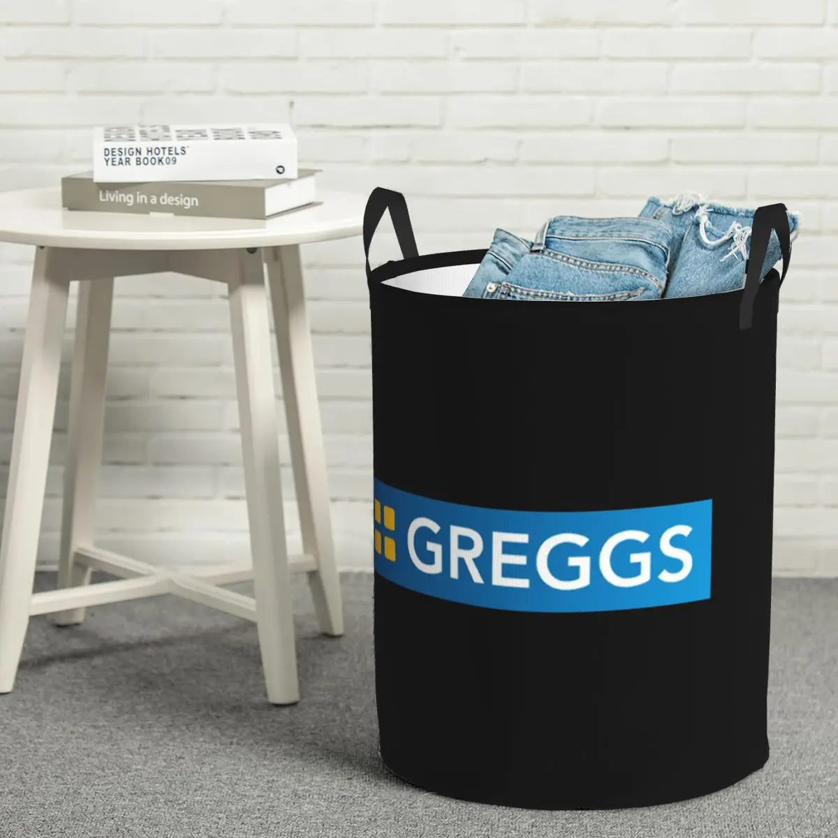 

Складная корзина для белья с логотипом Greggs, большая детская корзина для стирки, домашний органайзер