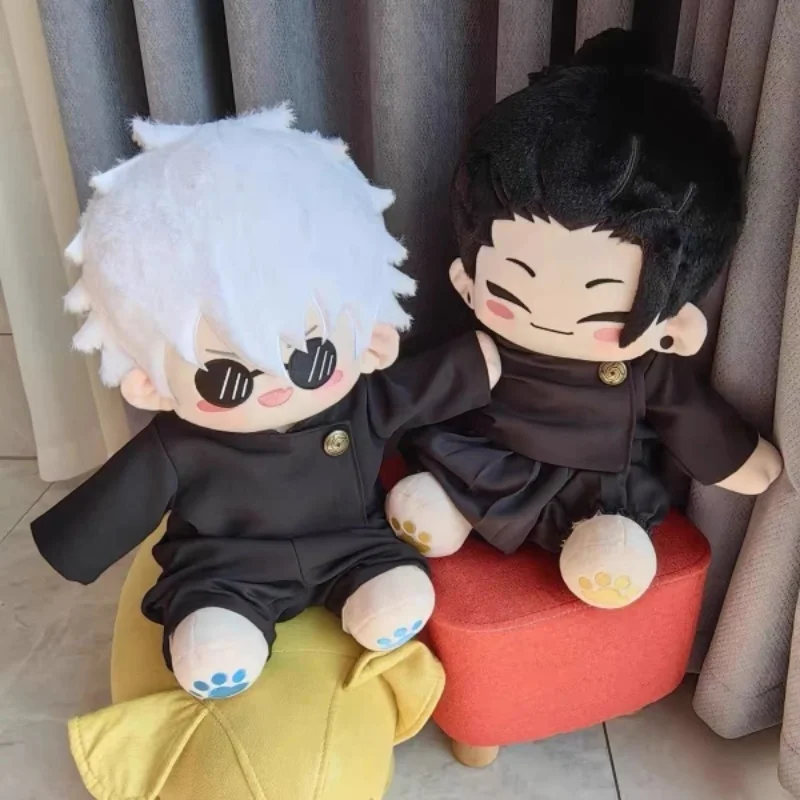 

40cm Jujutsu Kaisen Figure Plush Doll Character Plush Satoru Gojo Geto Suguru Cotton Doll Kawaii Anime Toys Gifts For Kid