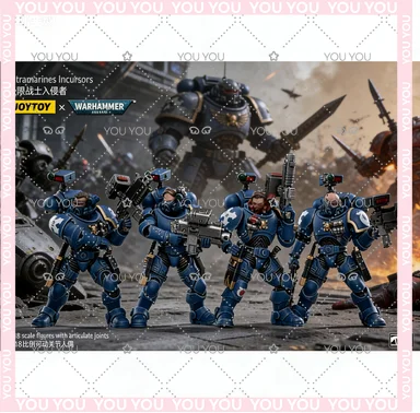 

Adults 18 Plus JOYTOY 1/18 Action Figure 40K Ultra Incursors Anime Collection Military Model