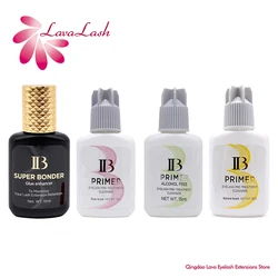 4 Bottles Korea Original IBeauty Primer Eyelash Extensions Glue 15ml Super Bonder Adhesive Glue Makeup Tool Shop Banana Supplies