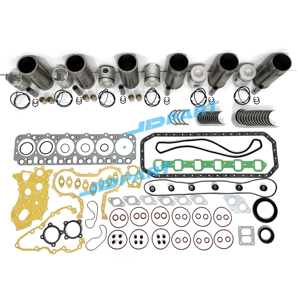 Cylinder Liner Kit With Gasket Set Bearing For Nissan FD6 Engine Spare Parts