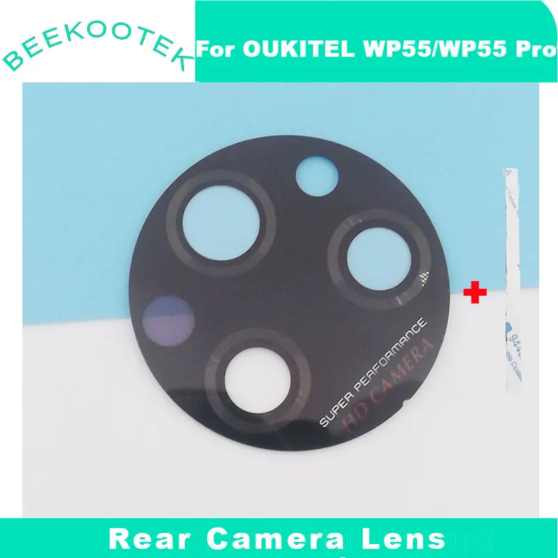 Neue Original OUKITEL WP55 WP55 Pro Hinten Kamera Objektiv Zurück Kamera Objektiv Glas Abdeckung Für OUKITEL WP55 Smart Telefon