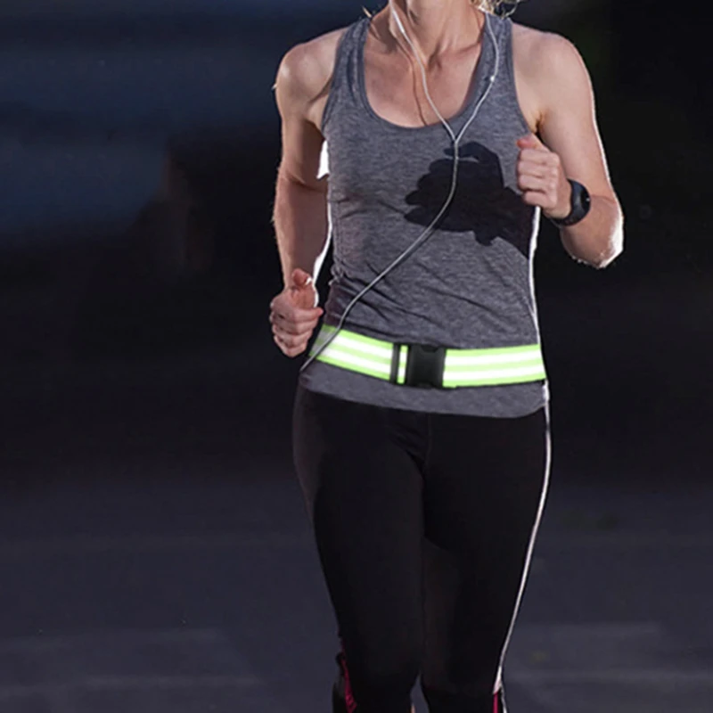 Hot High Visibility Reflective Belt, Reflective Running Equipment, Suitable For Night Running, Cycling And Walking