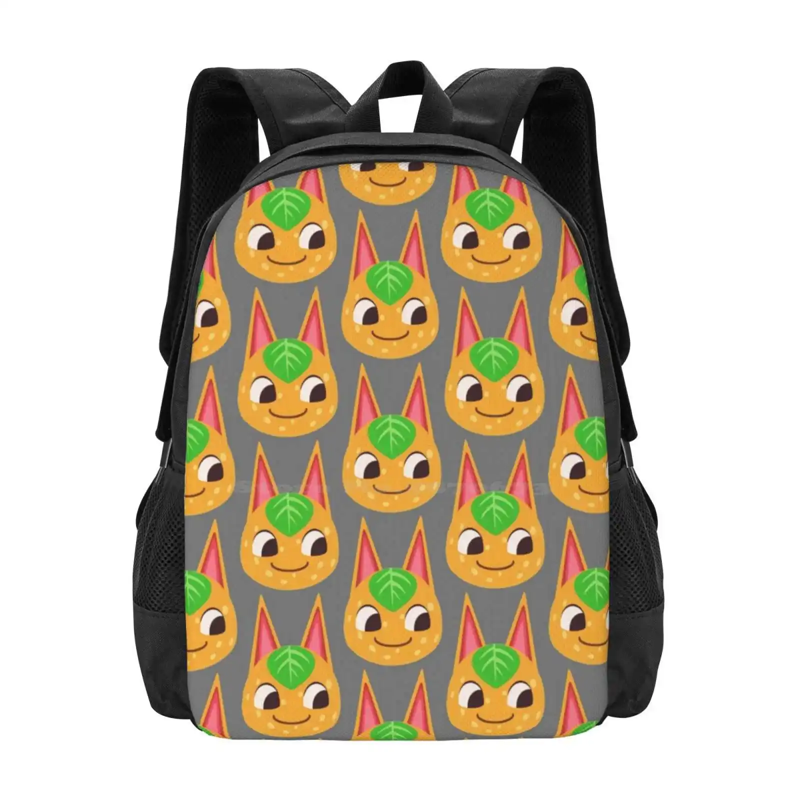 Tangy Icon Hot Sale Schoolbag Backpack Fashion Bags Tangy Animals Acnh Animal New Horizons Villager Cat