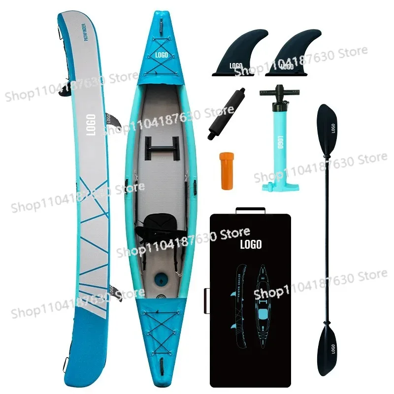 

Каноэ Одиночный матовый каяк Наневодная океанская лодка Резиновый каяк