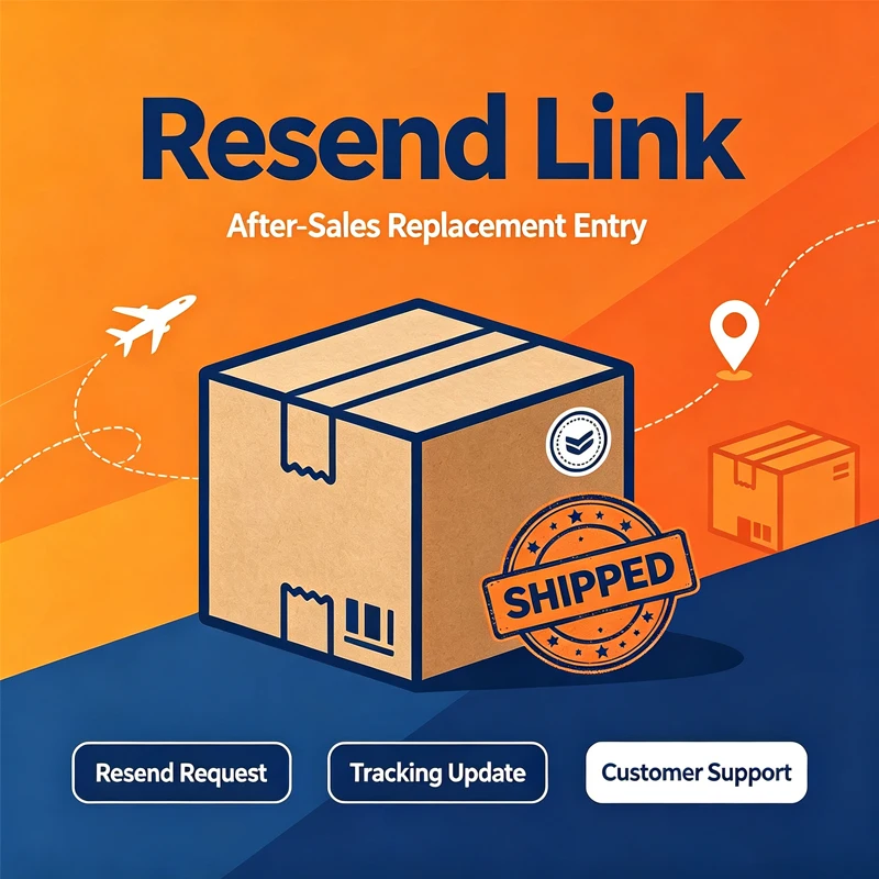After Sales Reshipment Link