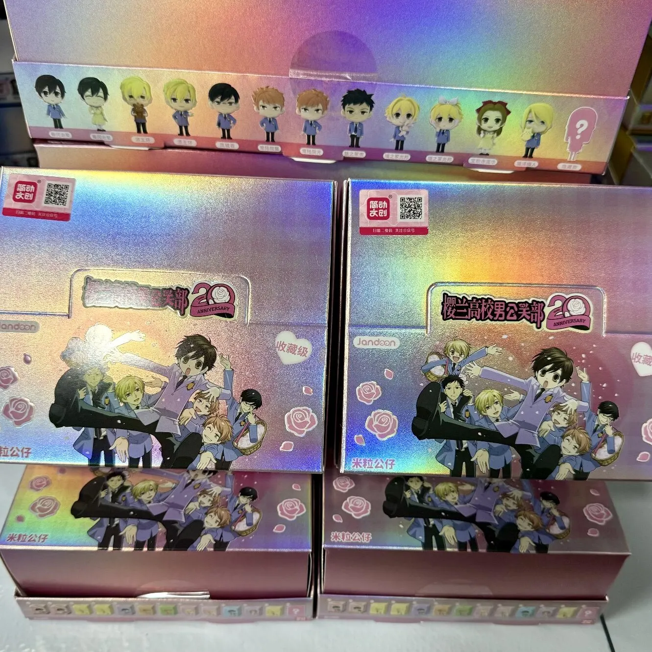 Original Niedliche Ouran High School Host Club Mini Anime-Figur Blindbox, Liebliche Schreibtisch-Dekoration, Geburtstagsgeschenk für Freundin – Detail 2