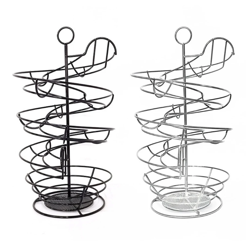 Efficient Helical Eggs Rack for Fridge Holds 36 Eggs Optimizes Counter Space Q5WC