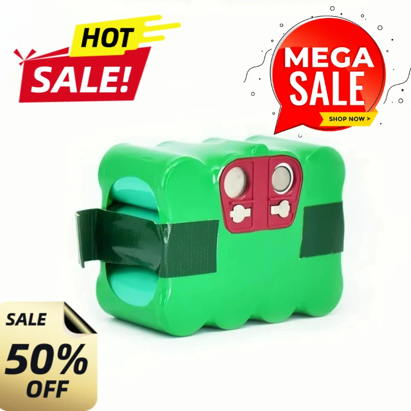 

14.4V SC 3000/4000mAh nickel hydrogen battery suitable for vacuum cleaner robot KV8 XR210 XR510 XR210A XR210B XR510B