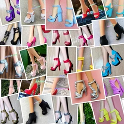 2.2cm multi joint doll accessories doll shoes High heeled high heels fashion shoes casual shoes suitable for 30cm doll