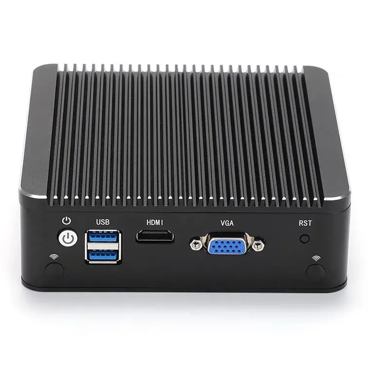 إنتل سيليرون J4125 رباعية النواة DDR4 جهاز توجيه صغير 4 إنتل I225V 2.5G NICs ل pfSense OPNsense VyOS VPN جدار الحماية راوتر AES-NI