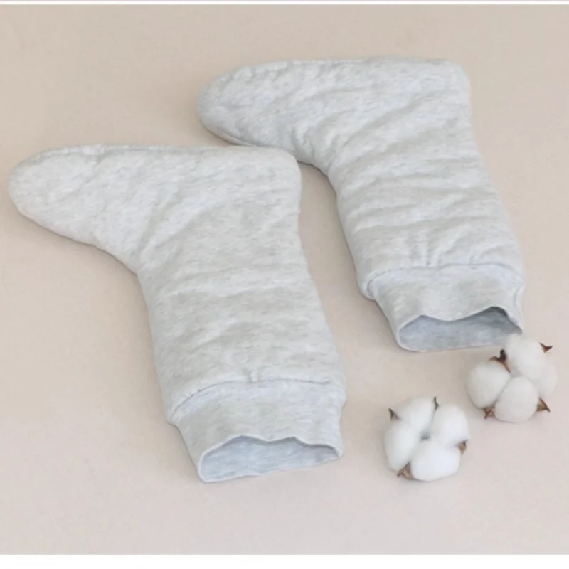 اليدوية الكبار الطفل جوارب قطنية ربيع الخريف الشتاء سميكة طباعة جوارب قطنية الرجال النساء القدم يغطي ABDL الدفء الجوارب