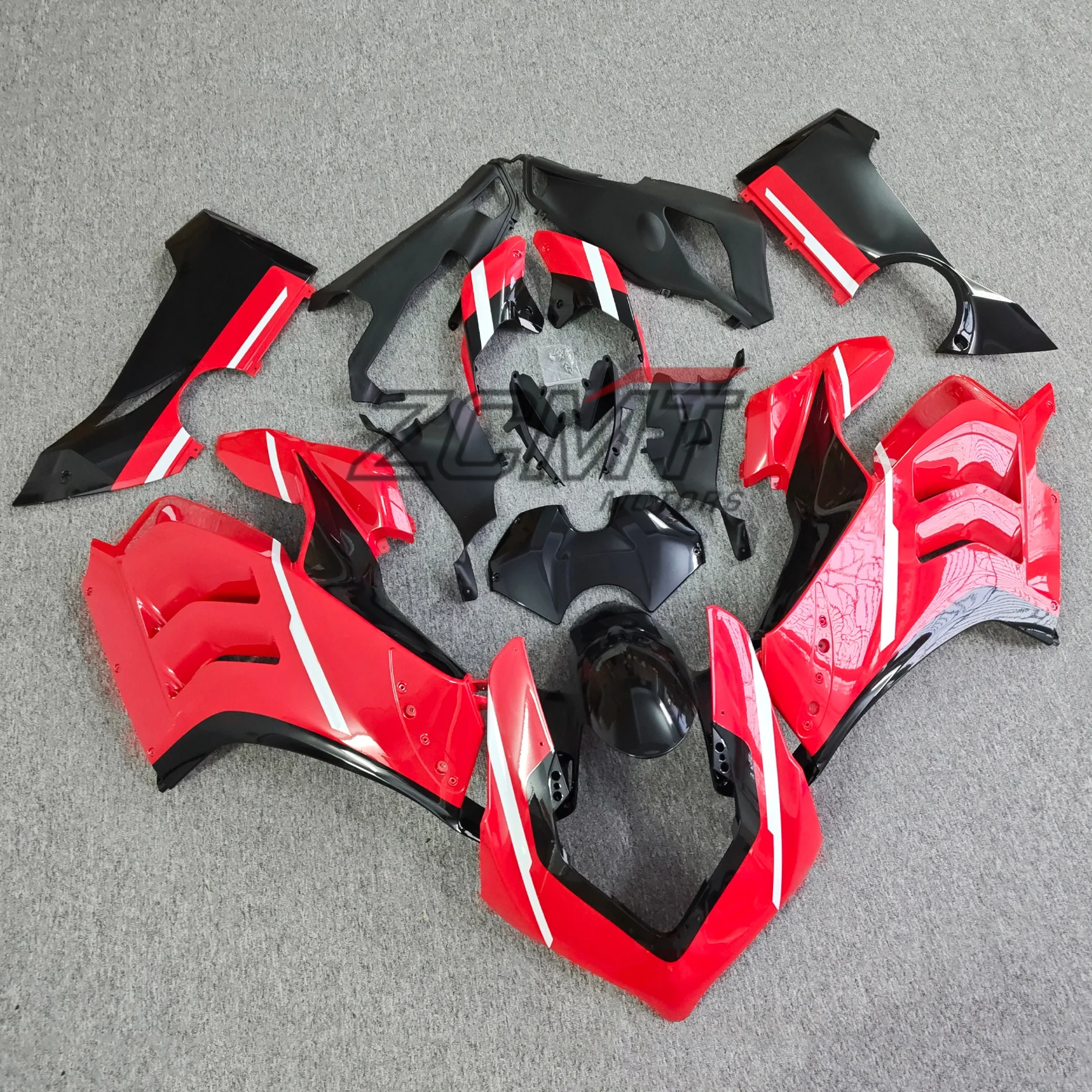 Injection New ABS Motorcycle Fairings Kit Fit For DUCATI PANIGALE V4 V4s 2021 2022 2023 2024 Bodywork set Custom Black Red