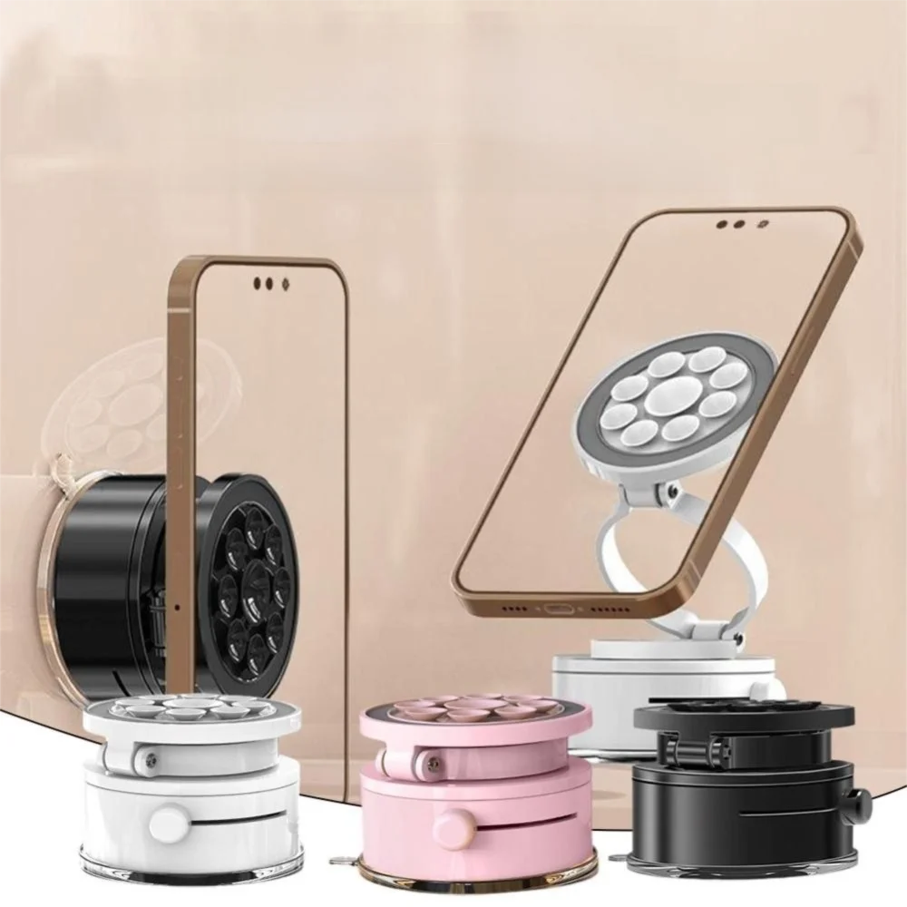 

New Rotating Design Car Phone Holder Multi-Function Foldable Vacuum Adsorption Phone Holder Suction Cup Phone Stand Universal
