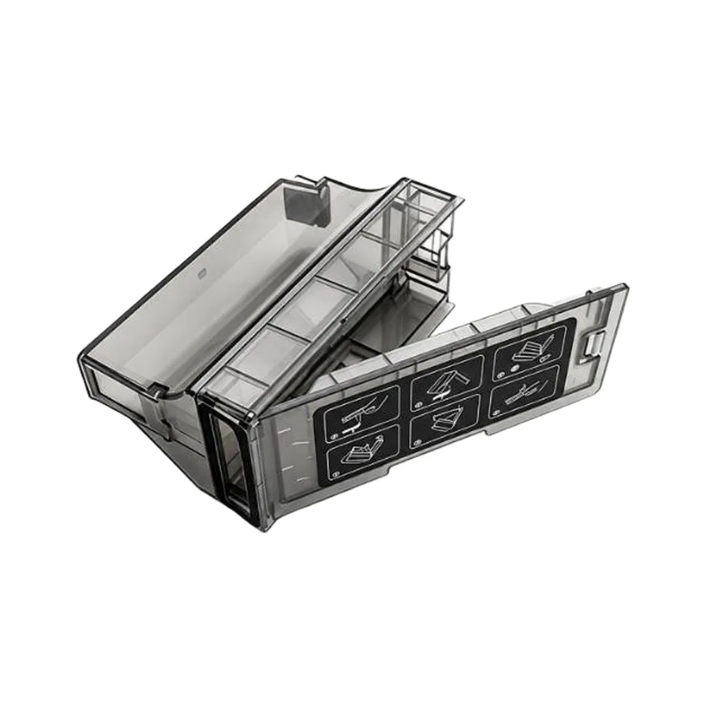 Transparent Dustbin for Dreame Pro Robot Vacuum Cleaner Fits Model Precision Fit Easy Maintenance No Tools Required