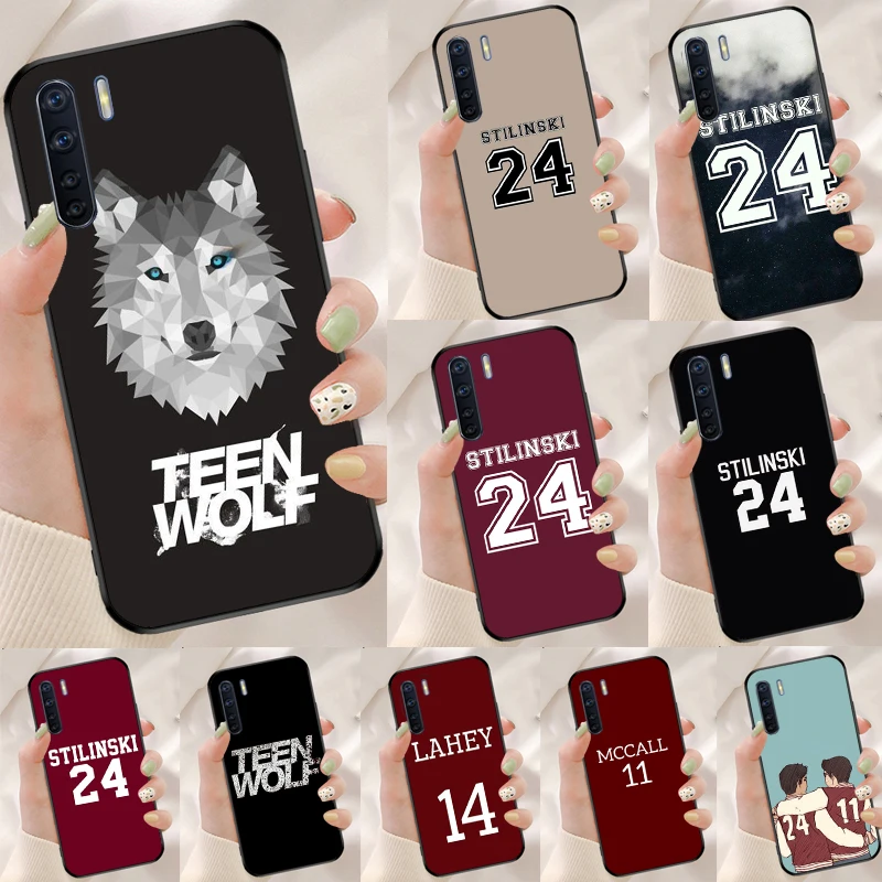 Teen Wolf Stilinski 24 McCALL 11 Case For OPPO A96 A76 A77 A78 A74 A94 A5 A9 A31 A53 A52 A72 A91 A93 A15 A16 A17 A57s A54s