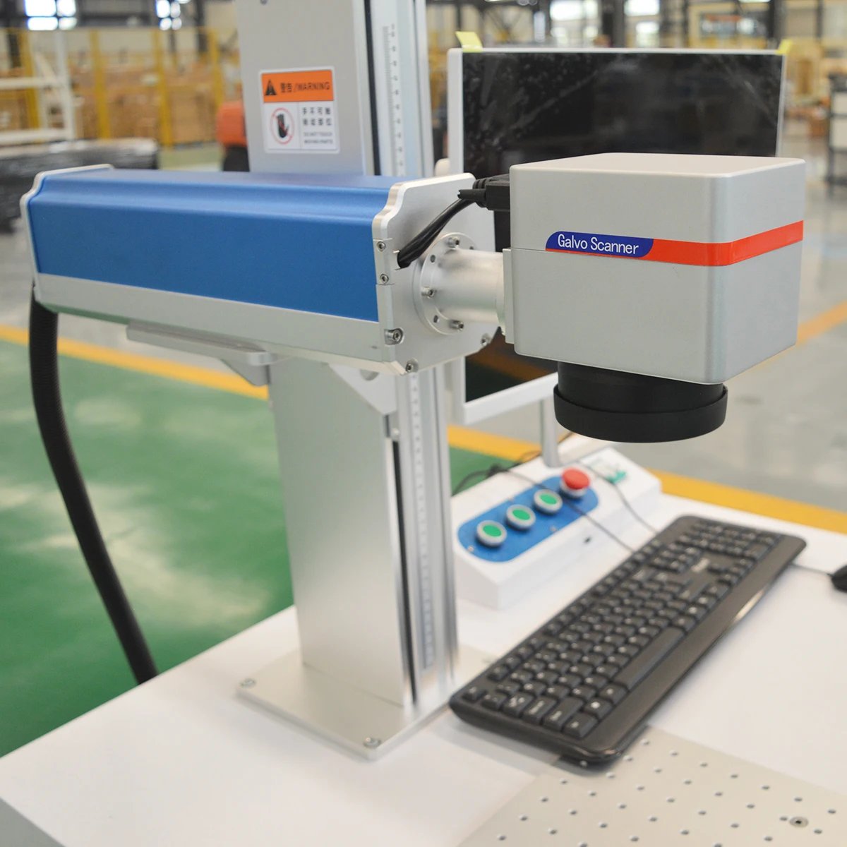 GT-XL /Standing cabinet type fiber laser 20w 30w 50w 100w Max Raycus JPT fiber laser marking machine price for metal sale