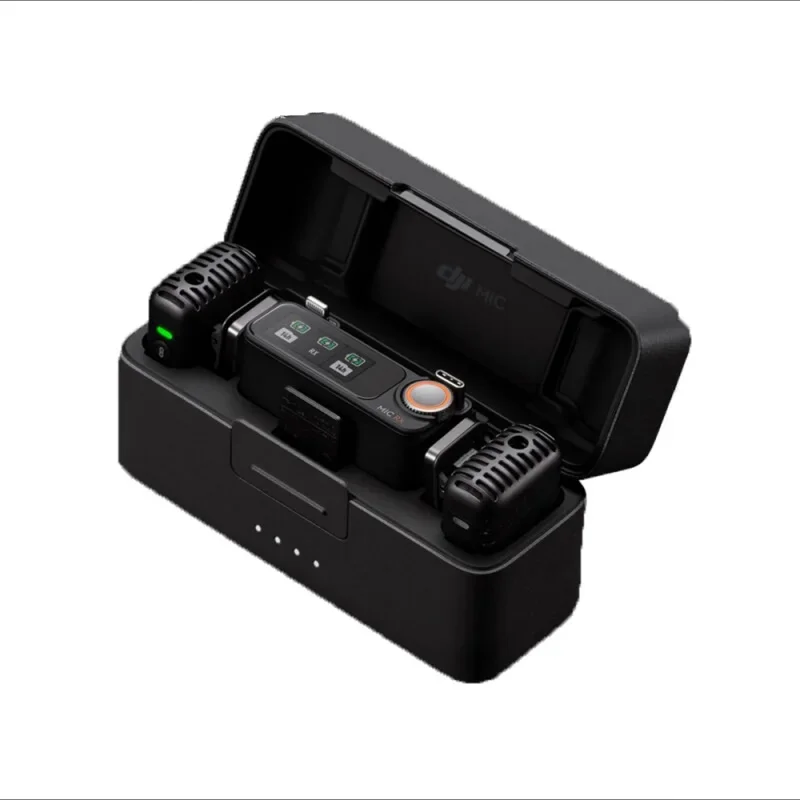 DJI Mic 2 Wireless Microphone with Intelligent Noise Cancelling Optimized Sound 250
