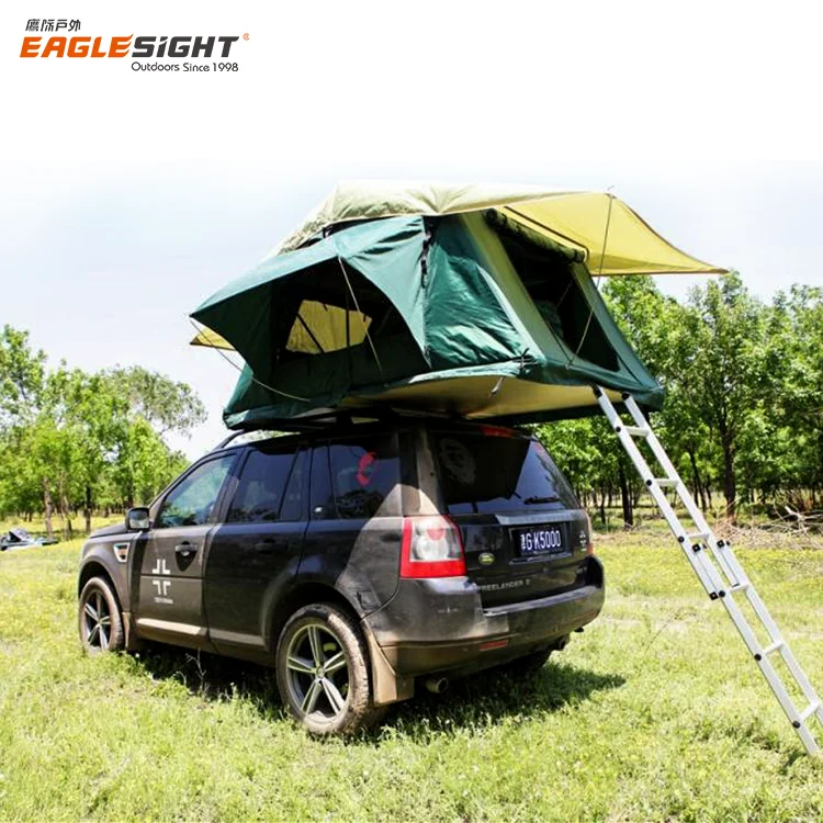 キャンピングカー用ソフトルーフトップテント 2人用 ルーフト - Roof Top Tent Ladder Telescopic のレビューと価格